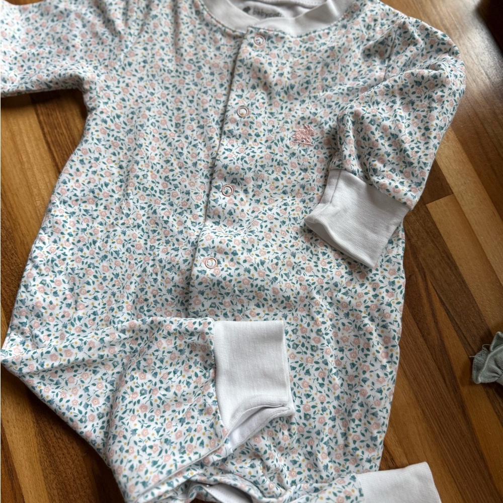 babycottons Floral Patterned Footie